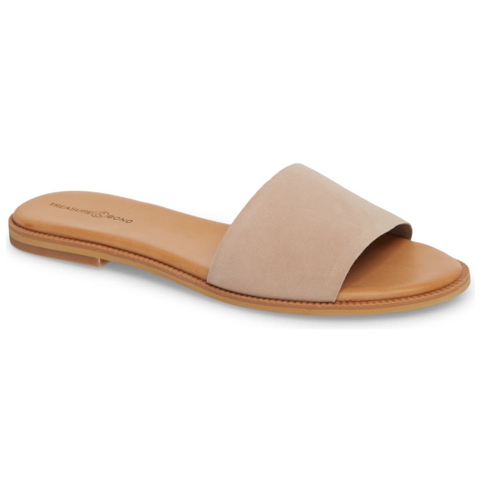 Mere Flat Slide Sandal
